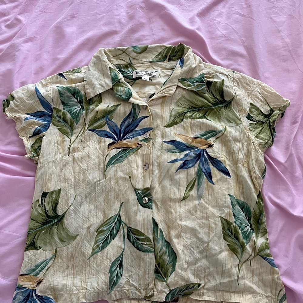 Vintage Tori Richard woman’s Hawaiian shirt 🌺 - Picture 6 of 6